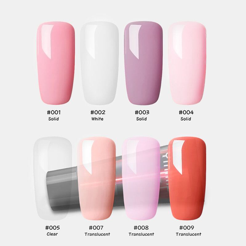 13ml Sada Akrylového Gelu Extend Fast Uv Builder Gel Slip Solution Forma Na Nehty Nail Art Brush