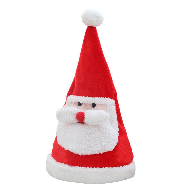 Creative Soft Electric Hudební Vánoční Čepice S Nastavitelnou Velikostí Santa Claus Od Xiaomi Youpin