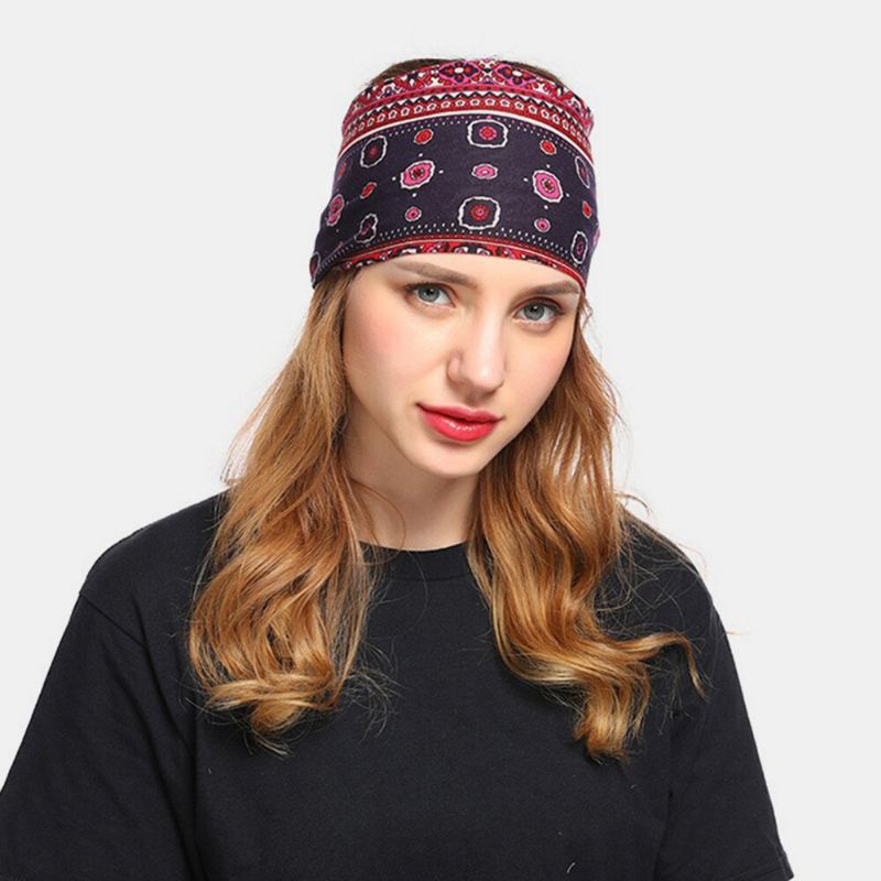 Dámská Květinová Čepice Proti Rakovině Chemo Šátek Turban Head Wrap Cap