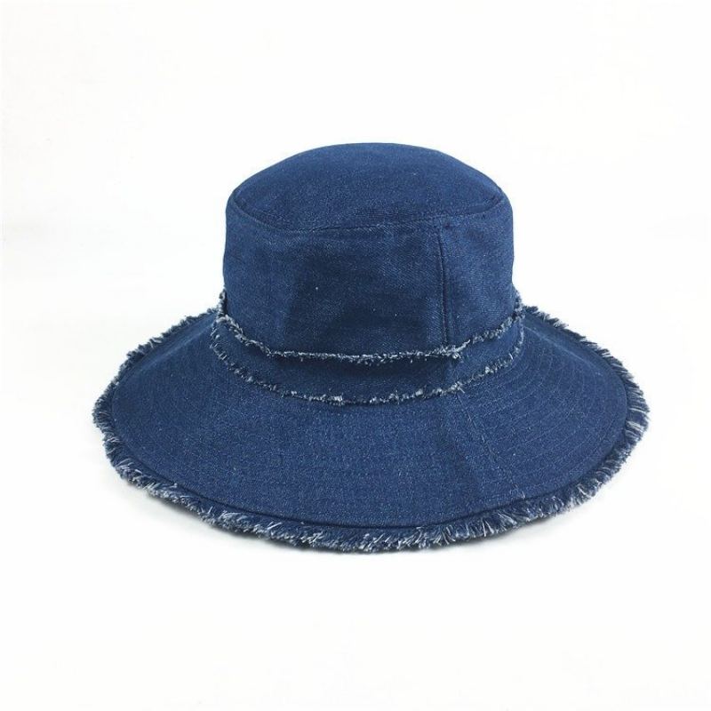 Dámské Cotton Burr Opalovací Krém Skládací Bucket Klobouk Outdoor Casual Travel Beach Sea Hat