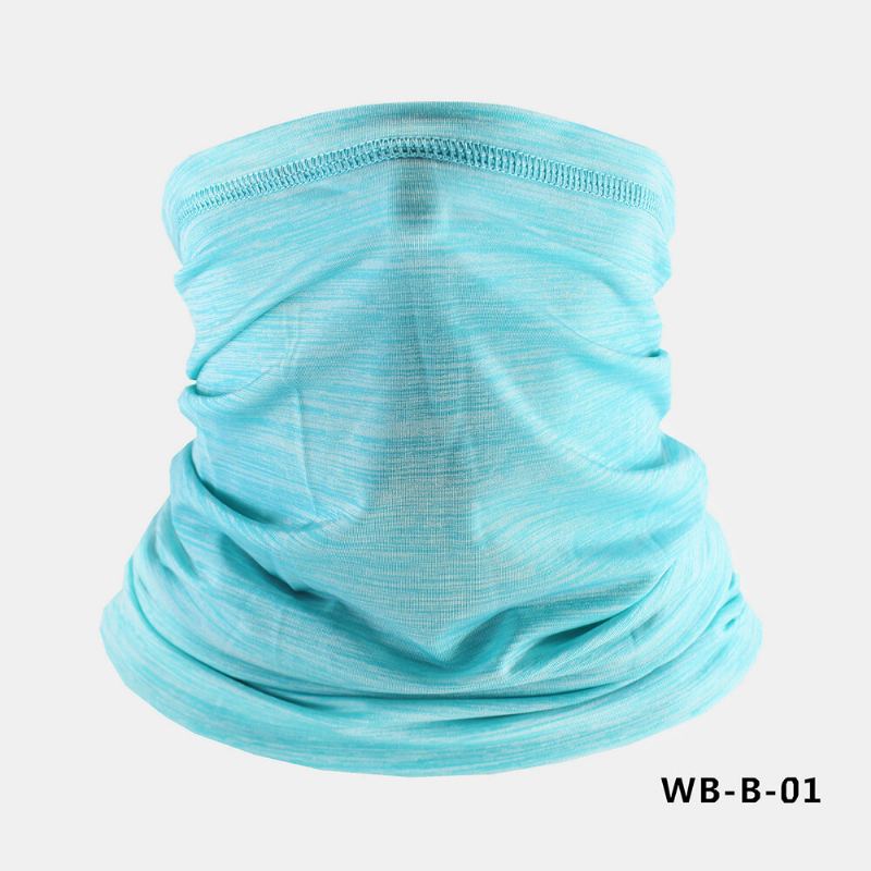 Ice Silk Sunscreen Turban Triangle Scarf Prodyšná Jezdecká Maska Na Opalování