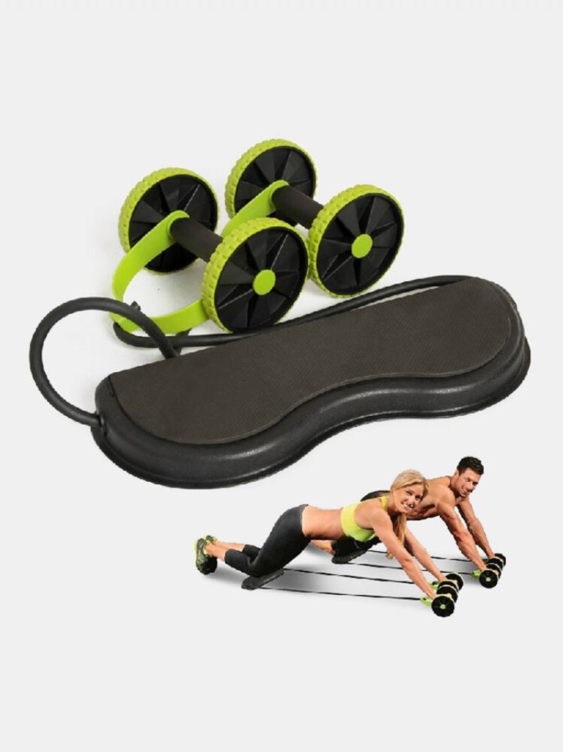 Multifunkční Břišní Kolečko Fitness Power Roller Wheel Silent Plasticwaist Training Equipme