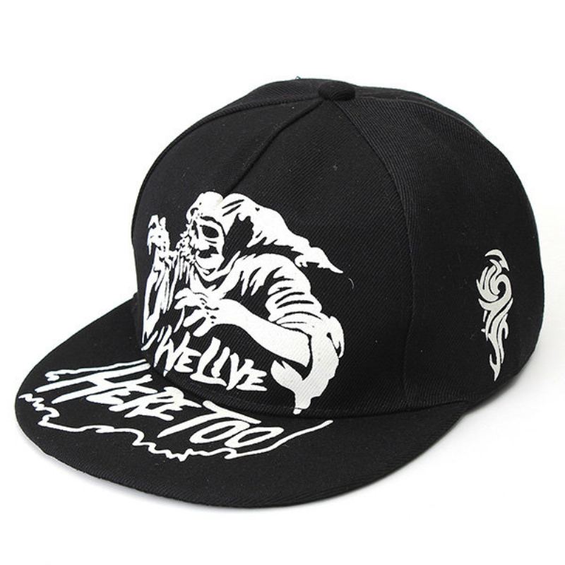 Muži Ženy Baseball Snapback Nastavitelná Čepice Luminous Night Glow Hip-hop Taneční Klobouk