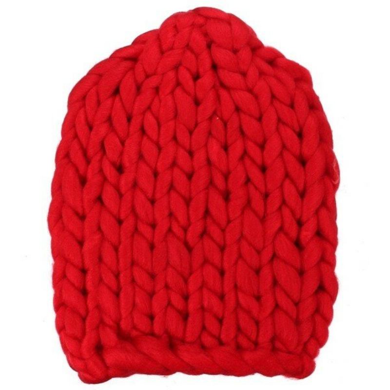 Pletená Háčkování Gorro Bonnet Dome Cap Robustní Trojúhelníková Stereo Čepice S Čepicí