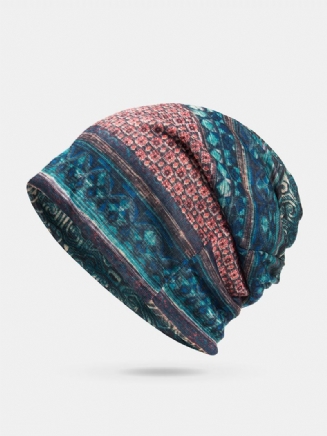 Prodyšná Chemo Cap Print Confinement Cap Turban Outdoor Cap