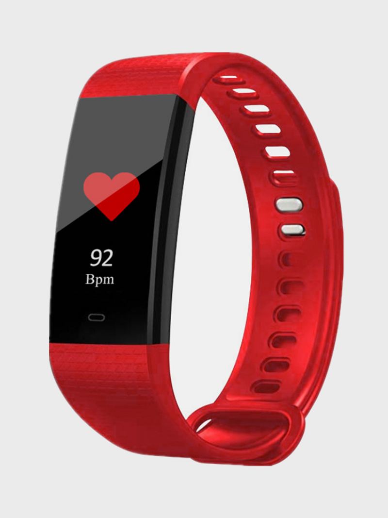 Smart Band Monitor Srdečního Tepu Krevního Tlaku Barevná Obrazovka Bluetooth Smartband Activity Fitness Tracker