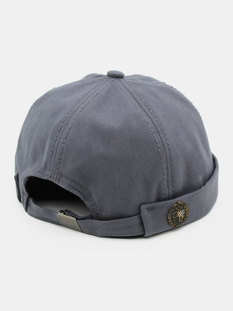 Unisex Bavlna All-match Nastavitelné Čepice Beanie Landlord Caps Skull