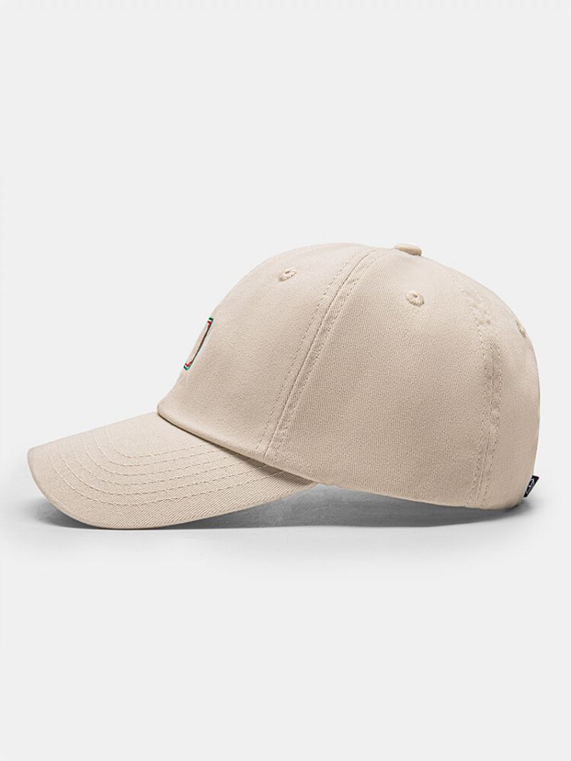 Unisex Bavlna Mahjong Textový Vzor Výšivka Univerzální Kšiltovka Sunshade Baseball Cap