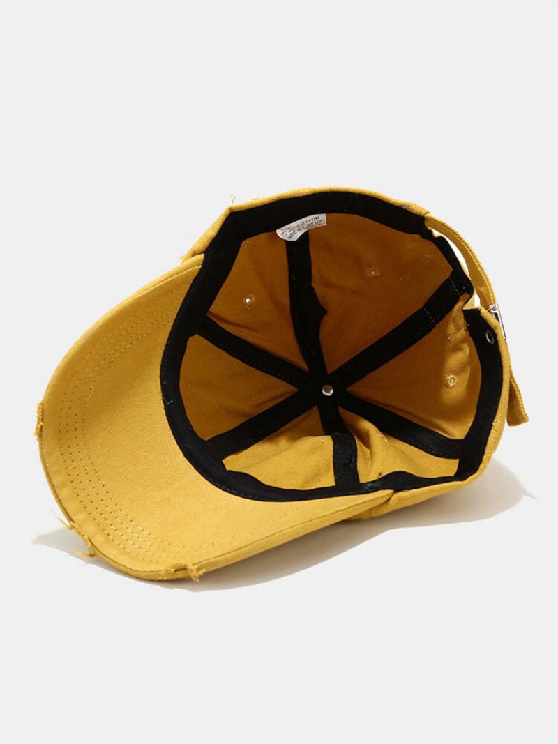 Unisex Bavlna Módní Outdoor Sunshade Baseball Klobouk