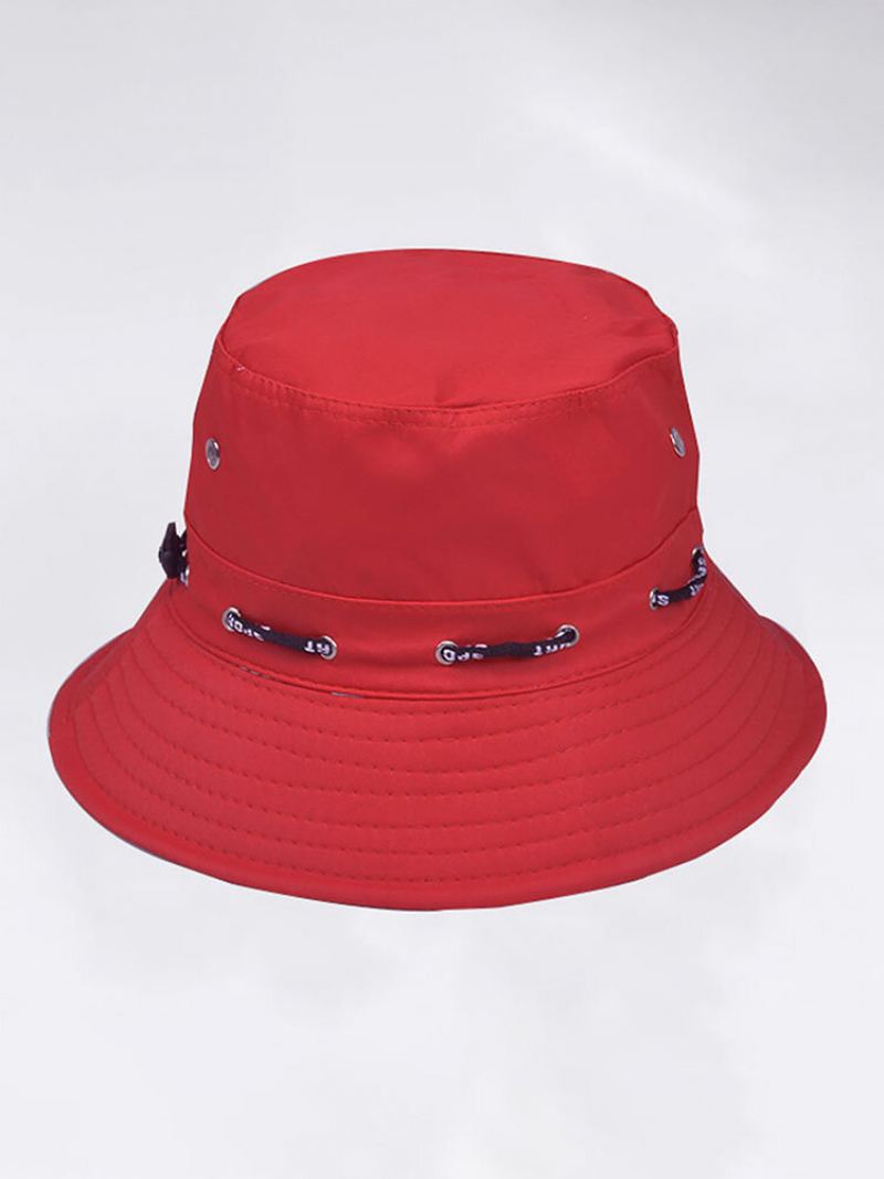 Unisex Polyester Jednobarevný Outdoor Ležérní Skládací Klobouk Shade Bucket Cestovní Proti Slunci