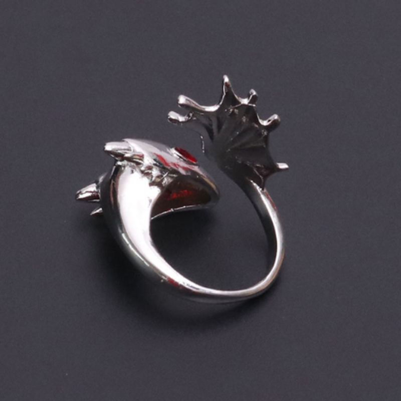 Prsten Ve Stylu Punku Pro Ženy Na Nošení Dárkový Výběr Čistá Měď Výstřední Dámský Ornament Dragon Diamond