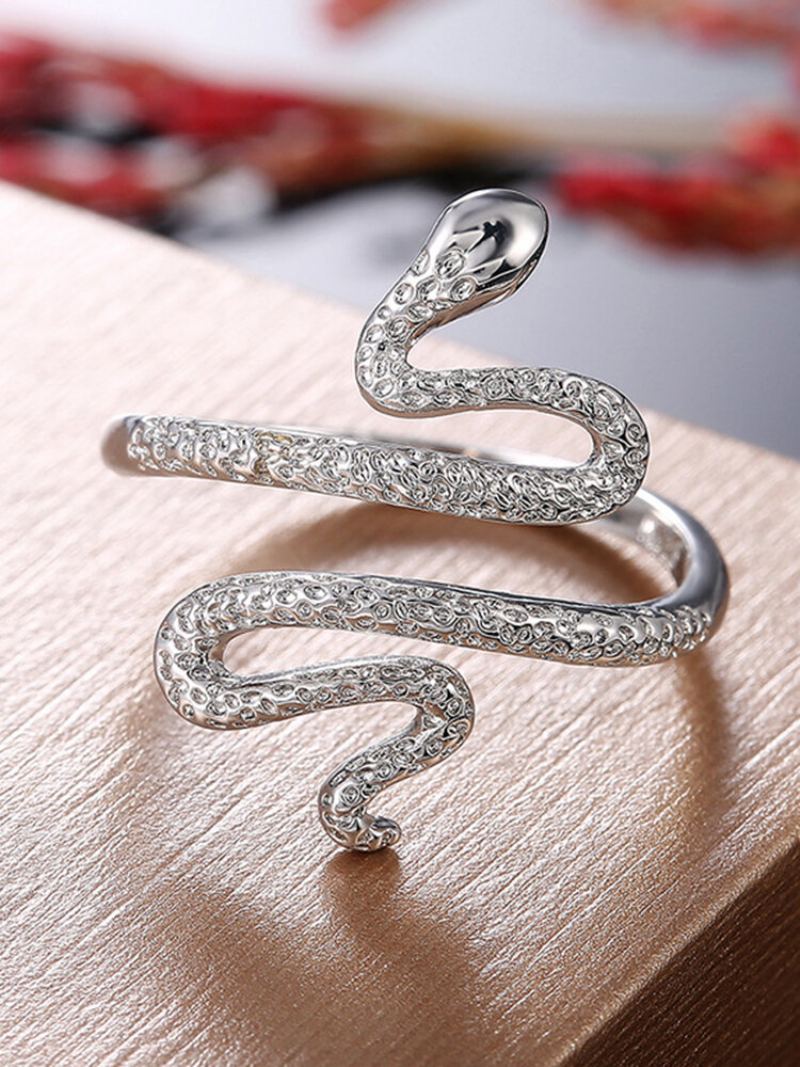 Vintage Animal Women Ring Punk Snake Šperky Dárek