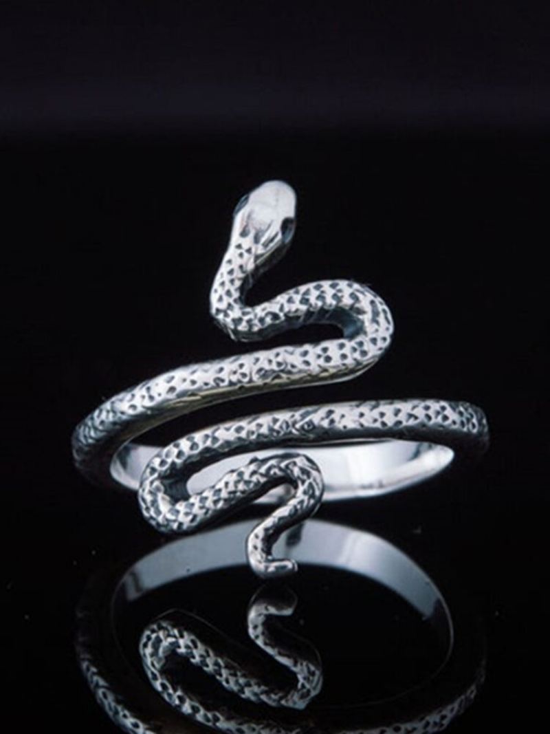 Vintage Animal Women Ring Punk Snake Šperky Dárek