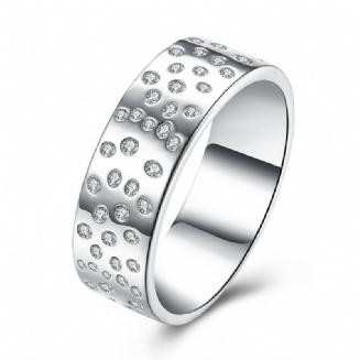 Yueyin Simple Ring Spot Zircon Women Dárek