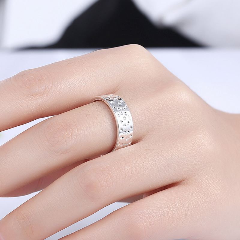 Yueyin Simple Ring Spot Zircon Women Dárek