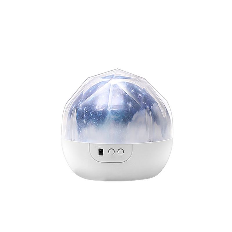 Pretty Starry Sky Ocean Projecting Night Light Rotation Birthday New Year Gift