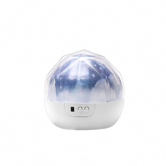 Pretty Starry Sky Ocean Projecting Night Light Rotation Birthday New Year Gift