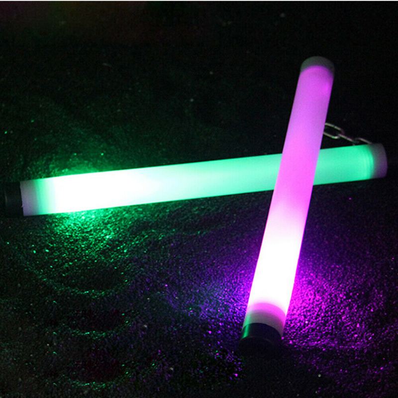 Led Lamp Light Nunchucks Nunchakus Svítící Hůl Cvičení Kung Fu Taneční Doplňky Street Dance Tool