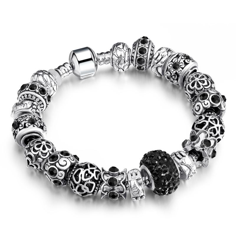 2023 Pandora Fantasy Gemstone Náramek Víceprvkový Design Mladý Trendy Pro Dívky