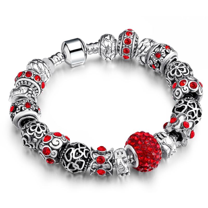 2023 Pandora Fantasy Gemstone Náramek Víceprvkový Design Mladý Trendy Pro Dívky