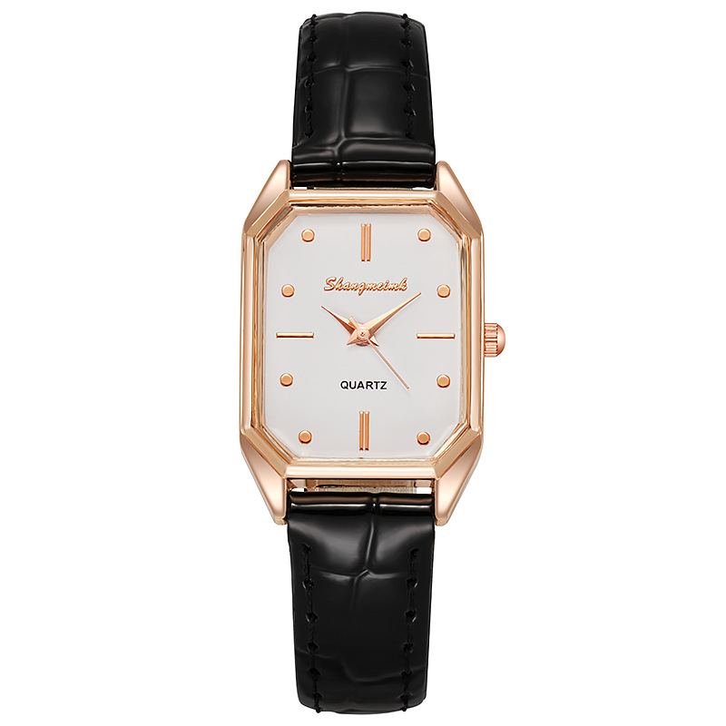 2023 Nové Malé Zelené Hodinky Dámské Quartz Watch Square