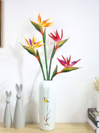 70/90 cm Silikonový Bird Of Paradise Umělá Květina Rodinná Párty Domácí Dekorace Obývací Pokoj