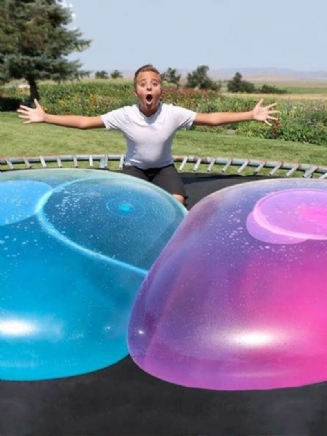 Bubble Ball Funny Toy Balls Kid Transparentní Skákací Kulaté Balónky Pro Dekorace Pro Venkovní Aktivity Dětí