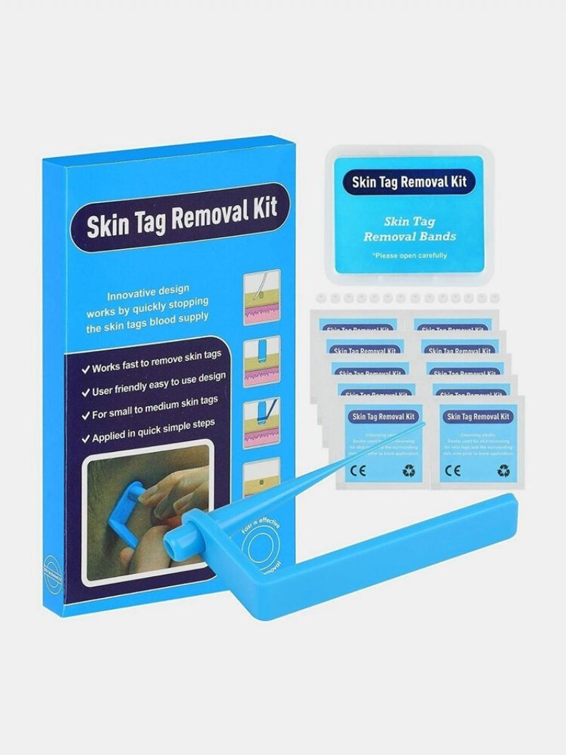 Home Micro Skin Tag Remover Set Medium Body Mole Odstraňovač Bradavic Pásek Na Odstranění Kožních Štítků