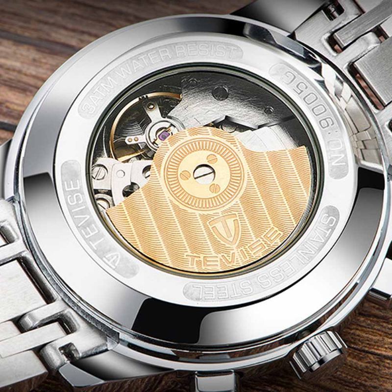 Pánské Mechanické Hodinky Tourbillon Businessman Náramkové Všechny Automatické