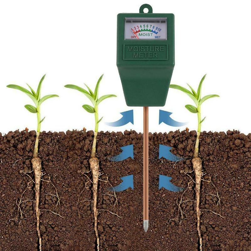 Soil Tester Detektor Světla Měřič Kyselosti Půdy Teploměr Půdní Vlhkosti