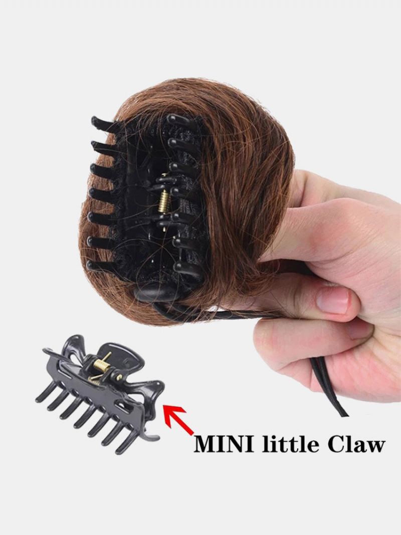 13 Barev Claw Clip Coil Hair Maruko Malá Taštička Na Paruku Nadýchaná Pro Snížení Věku Syntetické Vlasy