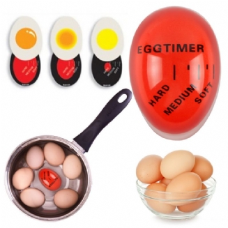 2pcs Smart Egg Timer Pro Vaření Vařených Vajec Naměkko Nebo Natvrdo Citlivé Na Teplo Změna Barvy Kuchyňské Nářadí Časovač Bpa Zdarma Pro Manželku Vánoční Dárek Černý Pátek Výprodej