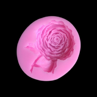 7.3*6.5*1.8cm Forma Na Dort Bouquet Rose Ball Silikonová