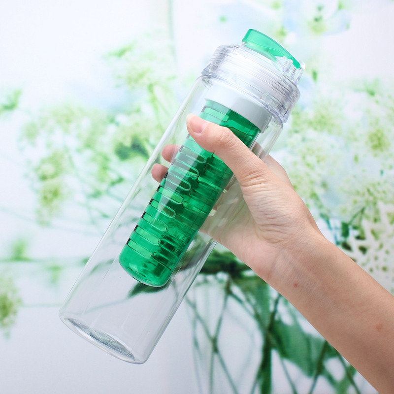 800ml Infuzér Láhve Na Vodu Cyklistika Sportovní Trénink Ovocná Infuze Bez Bpa