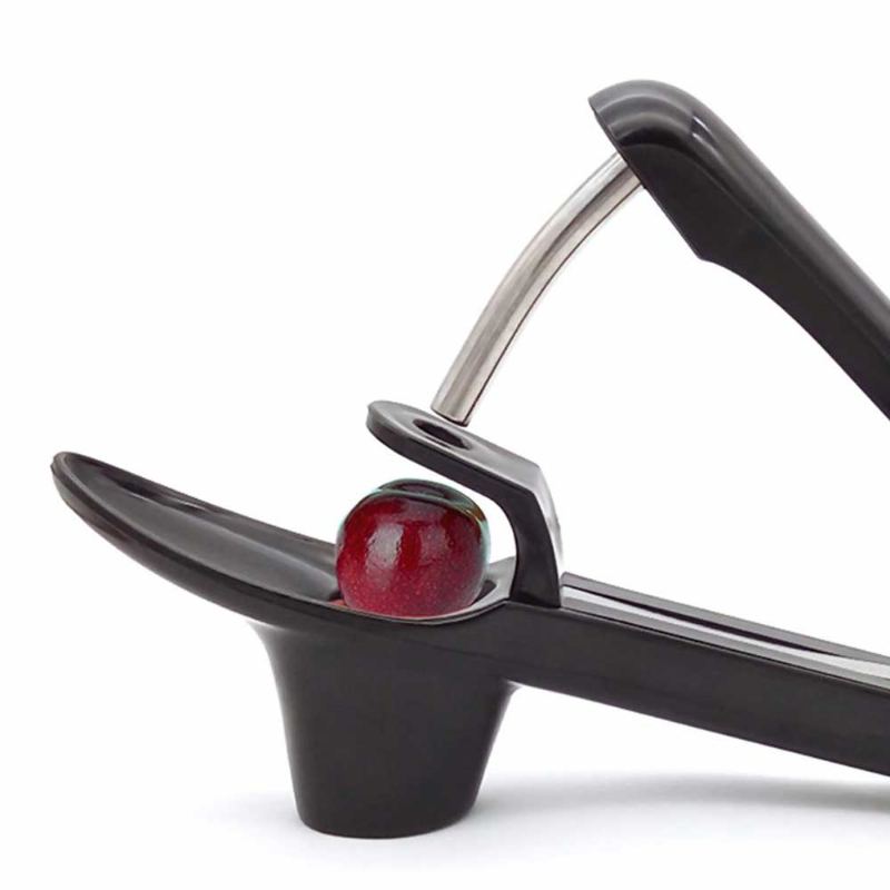 Cherry Pitter Tool Red Date Corer Nerezová Ocel Olivy Fruit