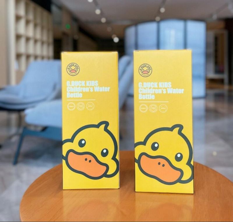 G.duck Little Yellow Duck Smart Thermos Cup Kreativní Zobrazení Teploty Water Cup Business Nerezový Pohárek