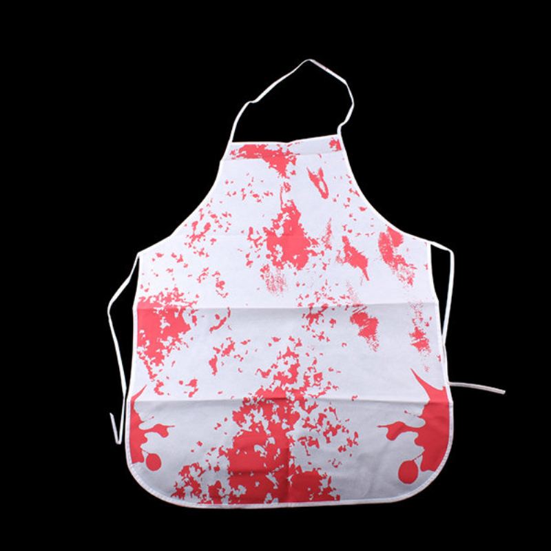 Halloween Blood Aprons Dospělý Bloody Butcher Role Hrát Indian Apron Horror Dress Up