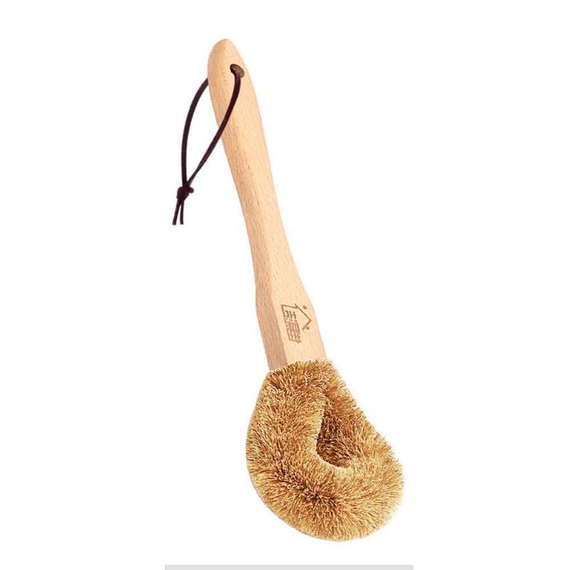 Kartáč Na Mytí Nádobí S Dlouhou Rukojetí Brown Coconut Brush Čistič Štětců Na Nádoby