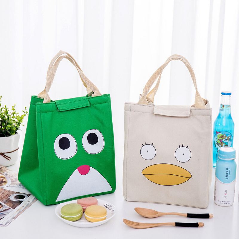 Lunch Tote Bag Přenosný Piknikový Chladič Izolovaná Kabelka Nádoba Na Skladování Potravin