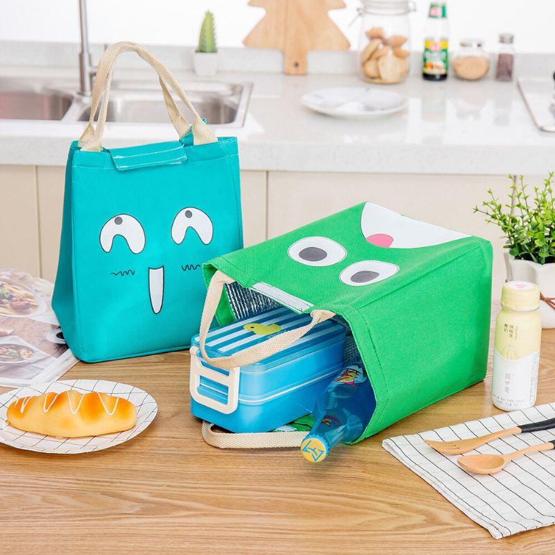 Lunch Tote Bag Přenosný Piknikový Chladič Izolovaná Kabelka Nádoba Na Skladování Potravin