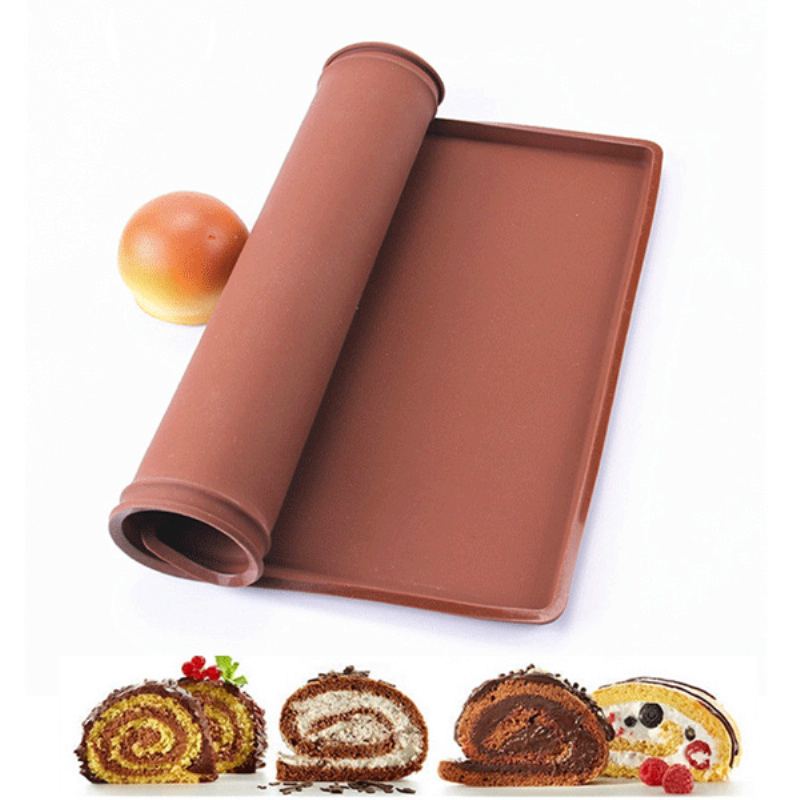 Nepřilnavá Silikonová Pečící Podložka Swiss Roll Baking Sheet Na Těsto