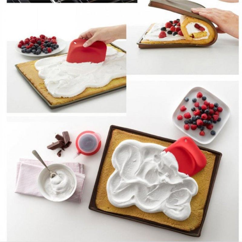 Nepřilnavá Silikonová Pečící Podložka Swiss Roll Baking Sheet Na Těsto