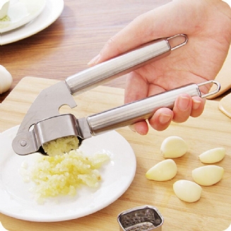 Nový Nerezový Lis Na Česnek Ruční Lis Na Drtič Ginger Squeezer Slicer Mačkadlo Kuchyňské Nářadí