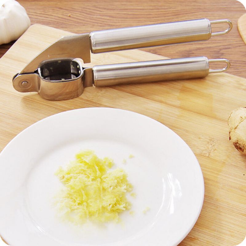 Nový Nerezový Lis Na Česnek Ruční Lis Na Drtič Ginger Squeezer Slicer Mačkadlo Kuchyňské Nářadí