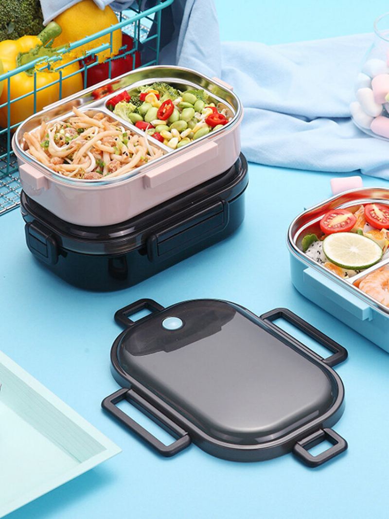 Obědový Box Pro Děti Japonský 304 Nerezový Bento Box Netěsný Dětský Lunch Box