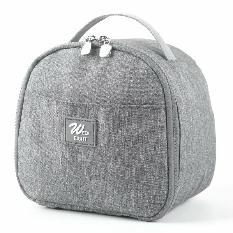 Odolná Proti Oleji Lunch Tote Bag Chladící Izolovaný Zip Úložné Kontejnery Oběd Box