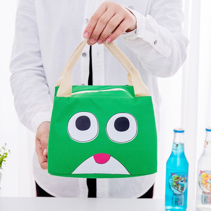 Roztomilá Izolovaná Kabelka Na Piknikový Box Food Lunch Tote Bag