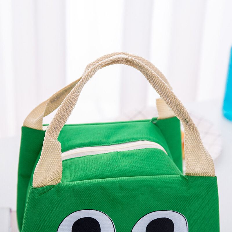 Roztomilá Izolovaná Kabelka Na Piknikový Box Food Lunch Tote Bag