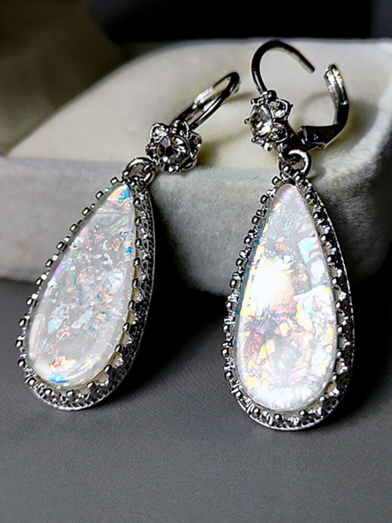 Bohemian Antique Orbo Drop Earrings Náušnice S Krajkou Diamonds