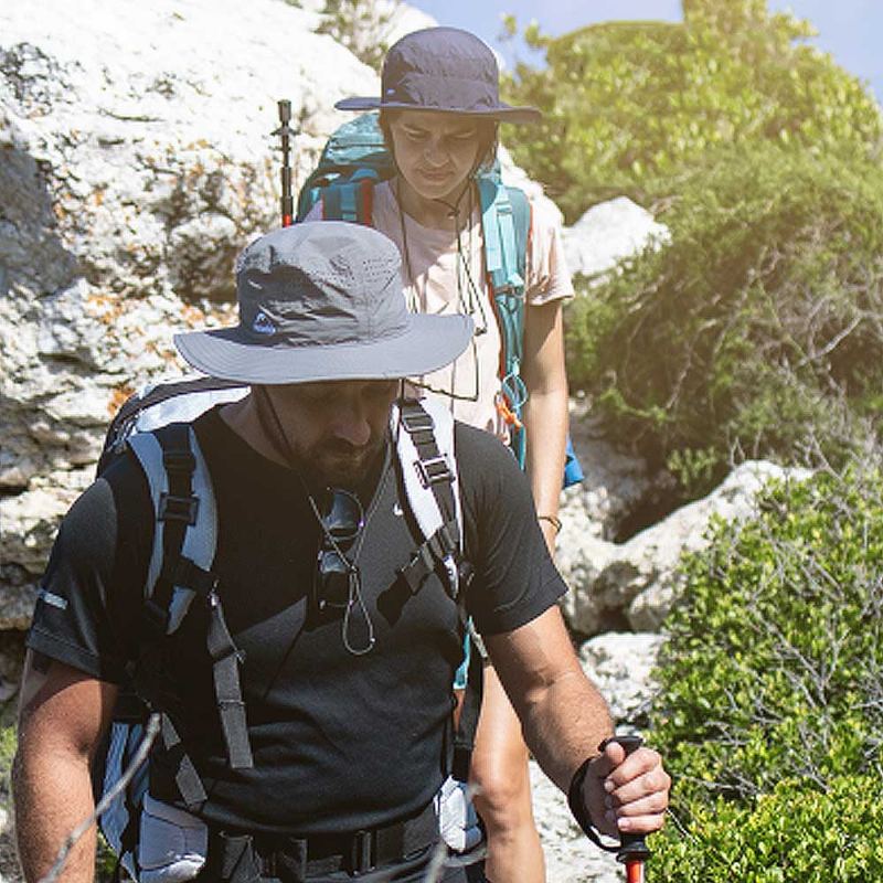 Outdoorový Rybářský Klobouk Pro Outdoorové Nadšence Proti Slunci S Prodlouženým Okrajem Opasek Nastavitelná Rybářská Čepice